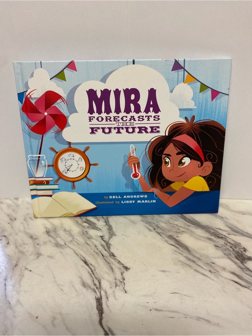 Mira Forecasts the Future Kids Book - Blue